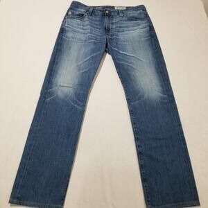 AG Adriano Goldschmied Jeans Mens 32X31 The Graduate Tailored Leg Blue USA